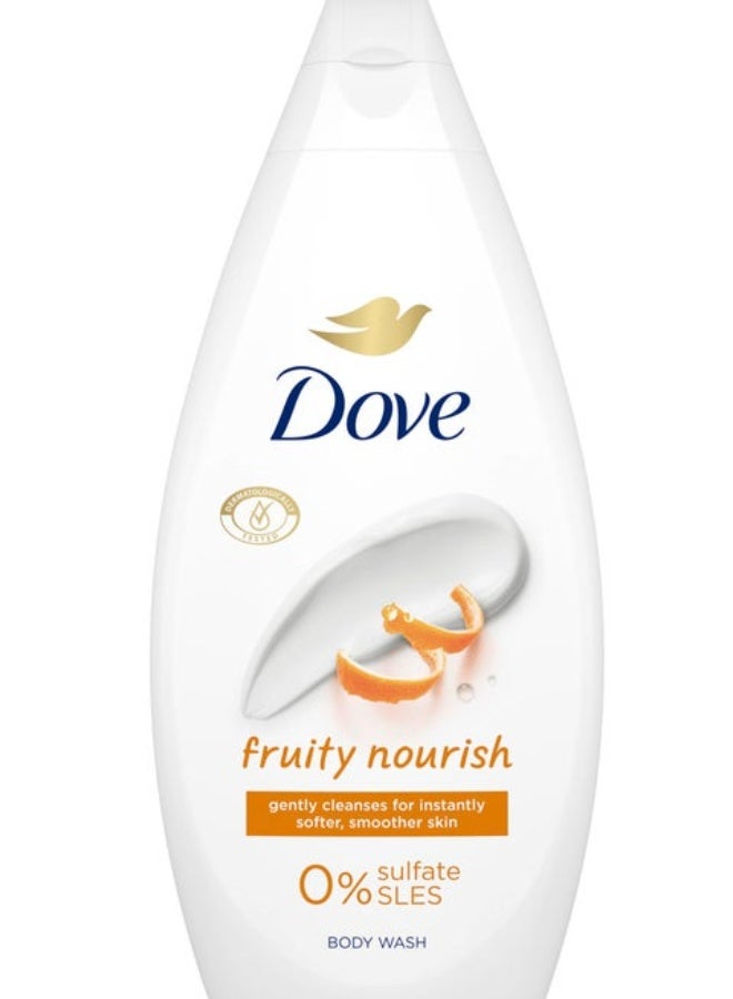 ​Dove Fruity Nourish Body Wash (450ml) – Revitalizing Fruit Extracts